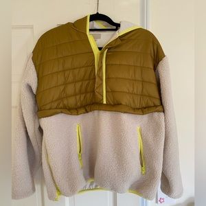 Mother Sherpuff Sherpa Pullover